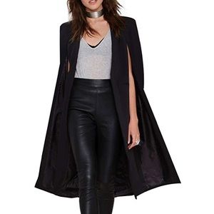 HaoDuoYi Cape Trench Duster